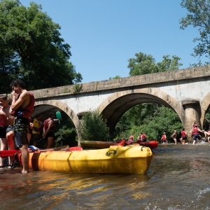 Le pont de Guimalet, destination finale de cette randonnée nautique.