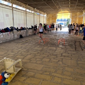 En seconde sous la halle du marché