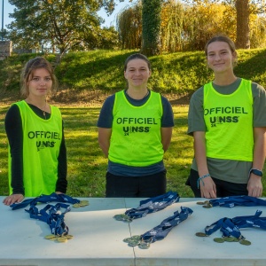 Les 3 « JO » Jeunes Officielles UNSS de notre établissement