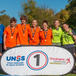 Equipe lycée 1 championne départementale