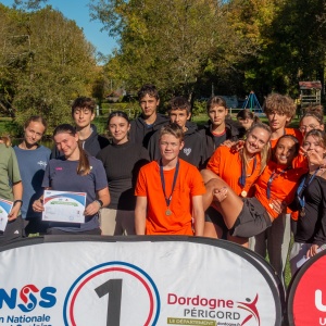Le groupe de la cité scolaire au complet