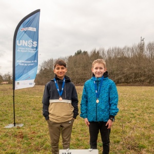 Mathis, Ylan, 3e place en cat. benjamins