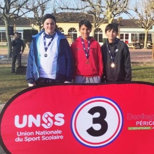 3e place en binôme benjamins garçons