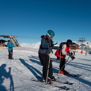 Départ de « Golf » à Plagne 2000