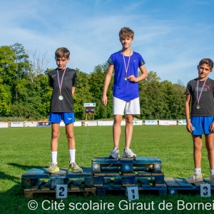 Podium 5e garçons