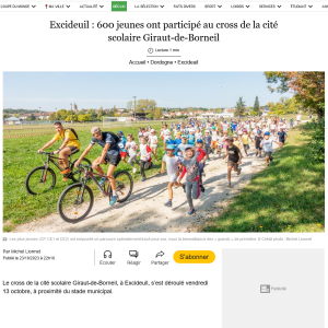 Sud Ouest du 25 octobre