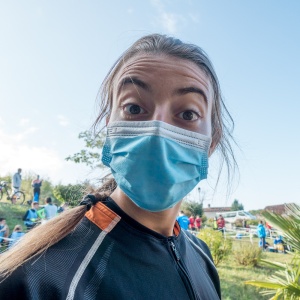 Eh oui, c'est du sport… le masque !