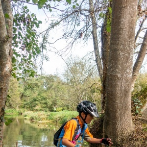 Première mise à l'eau dans l'épreuve d'aqua-trail