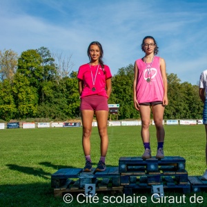 Podium 3e filles