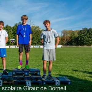 Podium 4e garçons