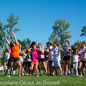 Echauffement dirigé façon « flashmob »