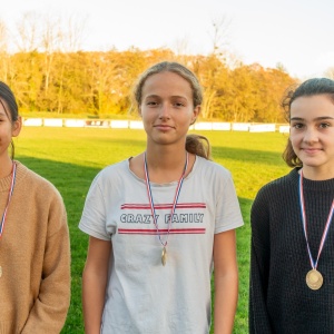 Minimes F : vainqueure Morgane