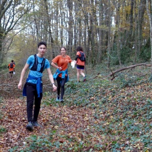 Equipe mixte Sacha (EXC) - Laïla (B2B), qui a croisé Pierre et Coline