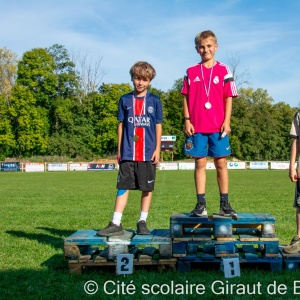 Podium 6e garçons