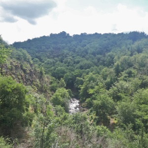 Les gorges de l'Auvézère à St Mesmin