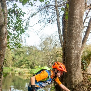 Première mise à l'eau dans l'épreuve d'aqua-trail