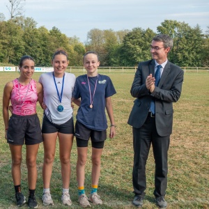 Podium 3e filles