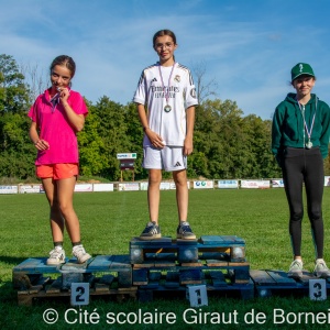 Podium 5e filles